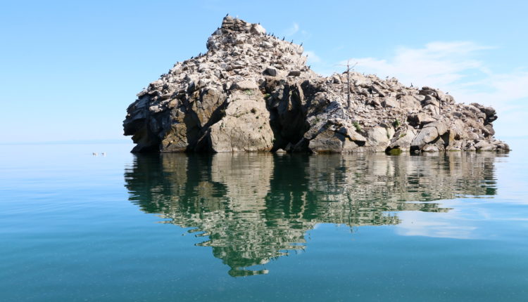 "Остров чаек" на озере Байкал - Автор фото: Наталья Слободчикова