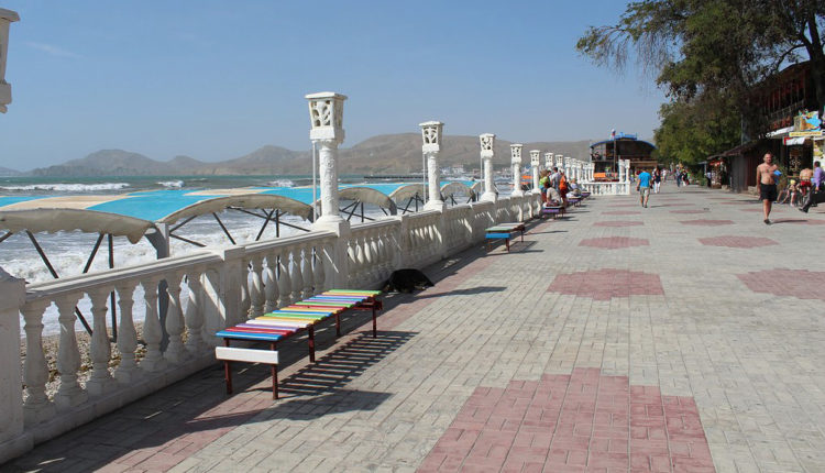 набережную Коктебеля обновят