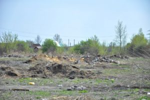 Свалки снега в Бийске сменились в свалками мусора