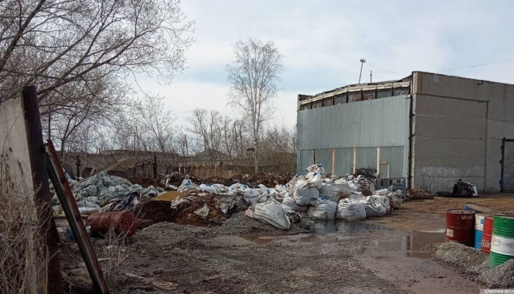 В Кургане токсичные отходы зимовали рядом с людьми