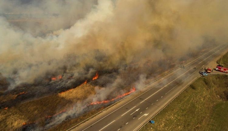 В Чернобыле огонь в плотную подбирается к хранилищам радиоактивных отходов