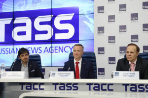 Александр Усанин в ТАСС