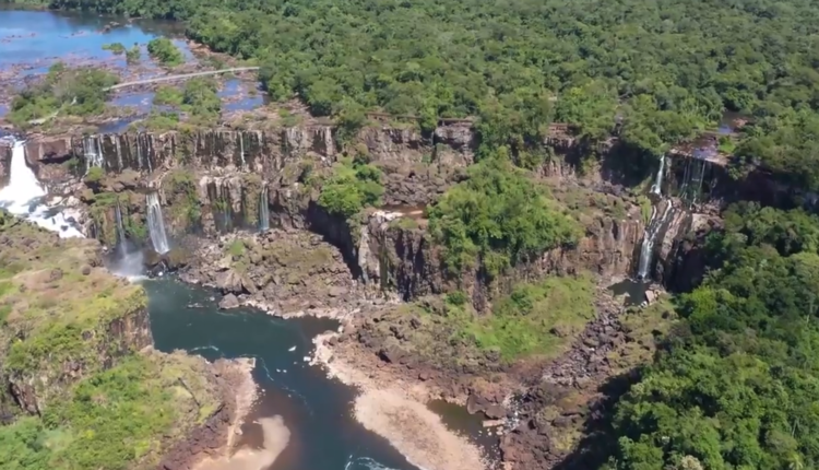 Водопады Иугасу пересохли