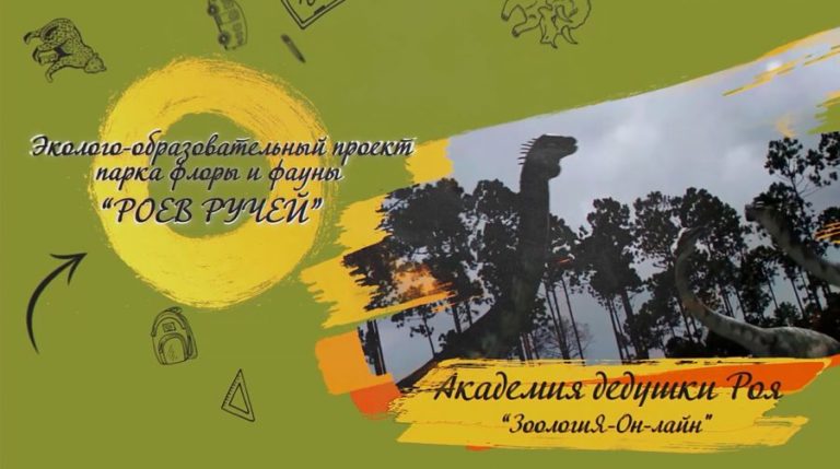 «Роев ручей» запустил просветительский проект «ЗоологиЯ-Онлайн»