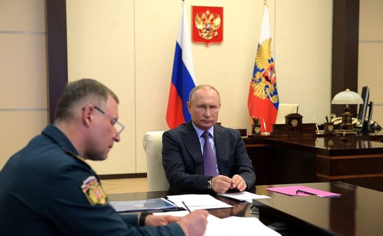 Путин поручил усилить санкции за лесные пожары