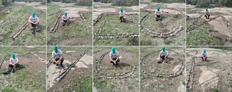Огромная надпись «Унеси мусор» появилась в Челябинске
