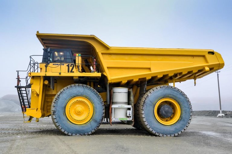 Михеевские горные самосвалы перевели на газ