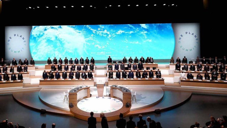 Во Франции стартовал экологический саммит «One Planet»