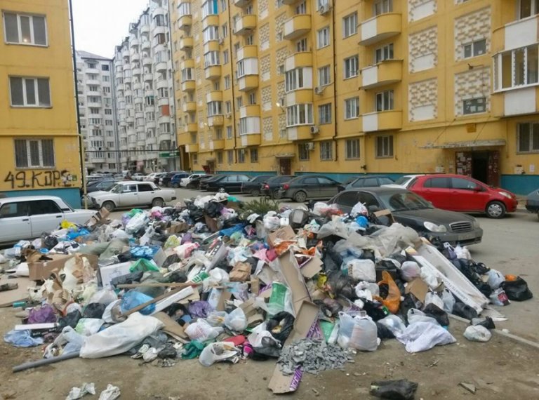 Мусорную проблему в Махачкале решат в течение двух недель