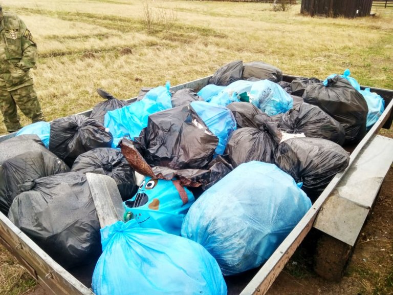 800 тысяч человек собрали более 400 тысяч кубометров мусора и устранили более трёх тысяч несанкционированных свалок
