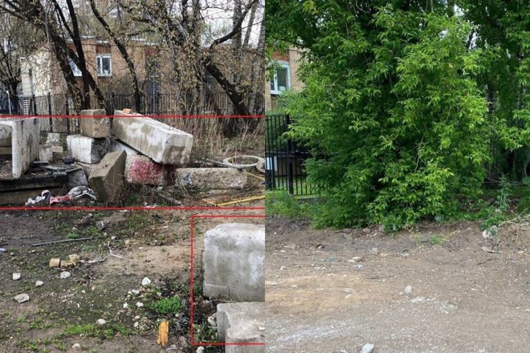 У Московских свалок отвоевали очередной участок земли