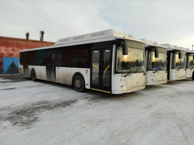 В Омск прибыло 20 экологичных пассажирских автобуса