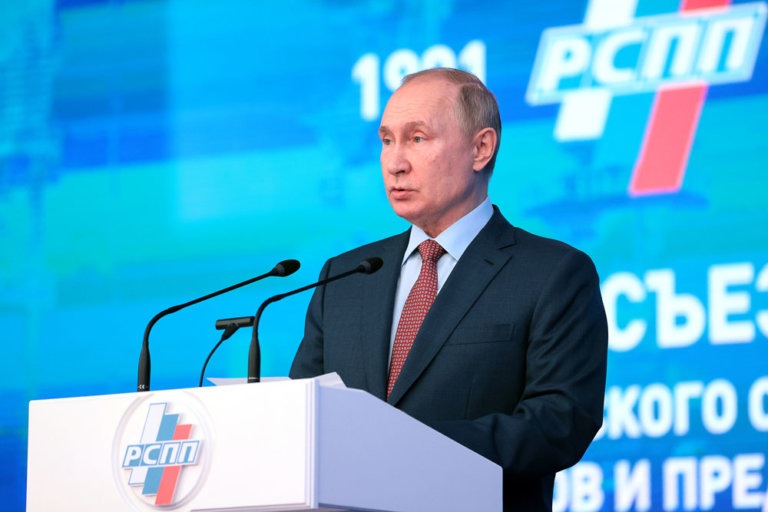 Владимир Путин: Лимит времени исчерпан