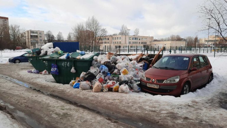 Проблема с мусором в Питере будет решена в ближайшем будущем
