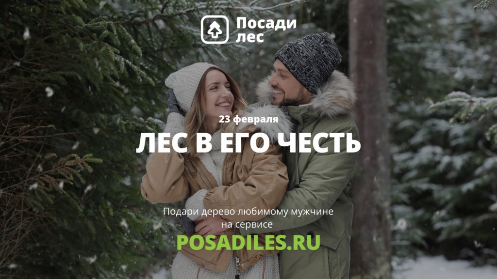 «Деревья вместо носков»: стартовала экоакция ко Дню защитника Отечества