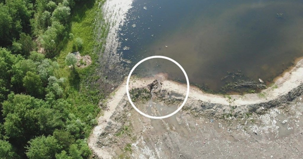 На Заячьем острове восстановят целостность снежного полигона