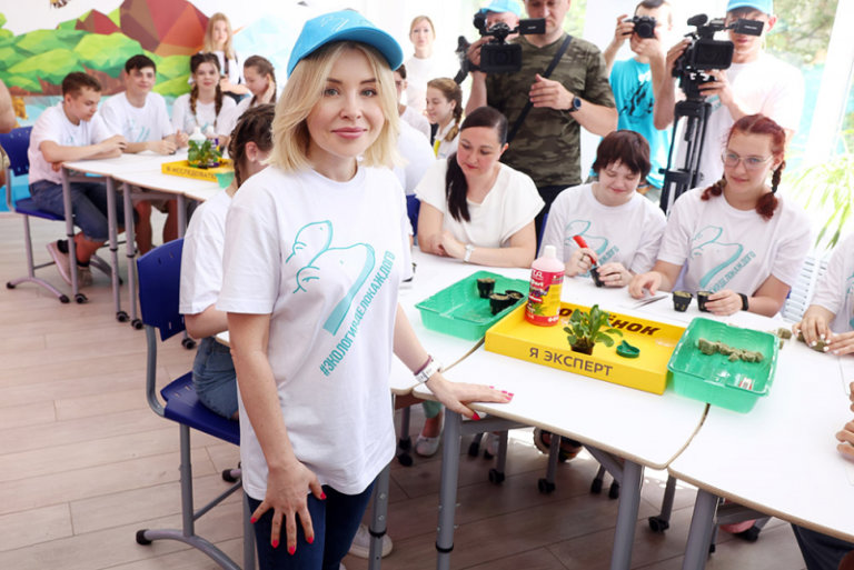 Светлана Радионова лично проведёт урок экологии