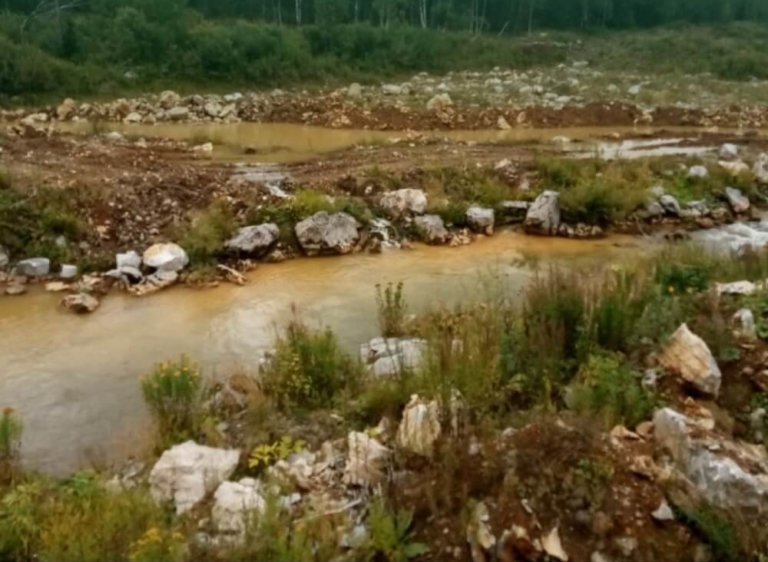 Золотодобытчики Кузбасса загрязняли реки промывочными водами