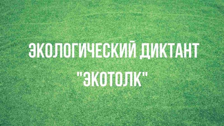 Еще есть время проверить свою экологическую грамотность