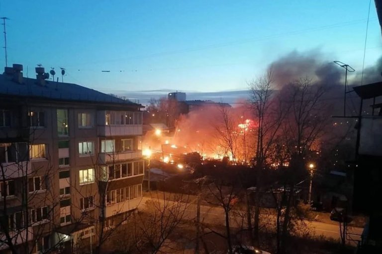 Воздух на месте падения Су-30 в Иркутске соответствует норме