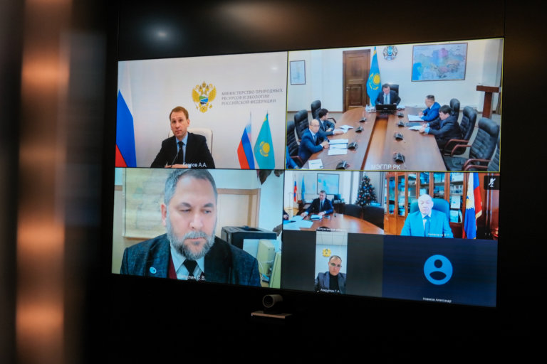 Глава Минприроды России встретился с министром экологии, геологии и природных ресурсов Республики Казахстан