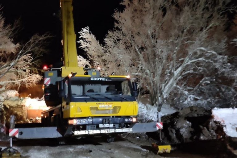 На Водоканале в Воркуте обрушились трубы