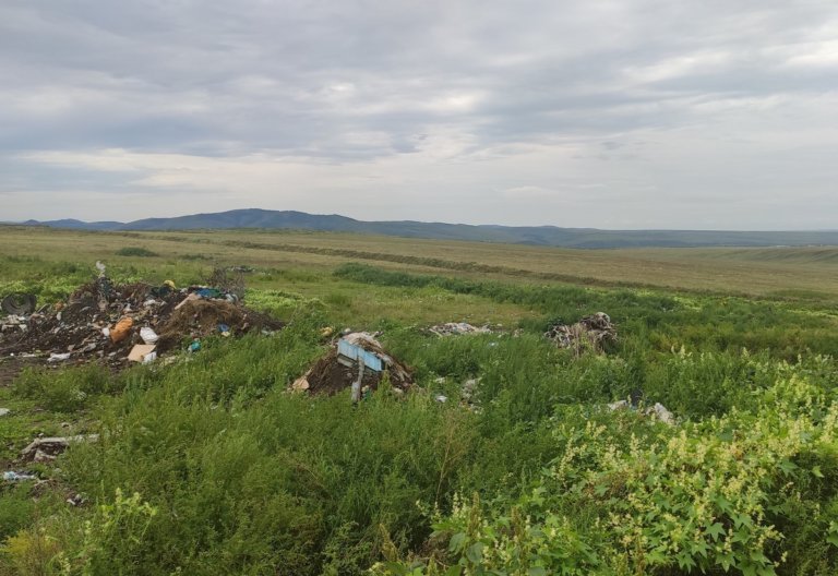 В Забайкалье ликвидируют несанкционированную свалку