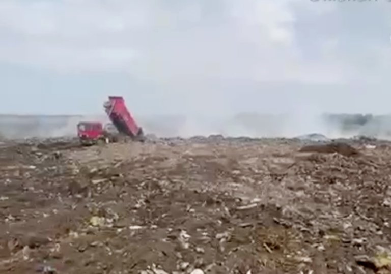 Пожар на полигоне ТКО в Омской области почти ликвидирован