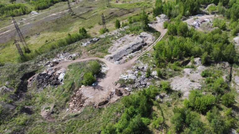 В Дзержинске ищут того, кто будет ликвидировать незаконную свалку стройотходов