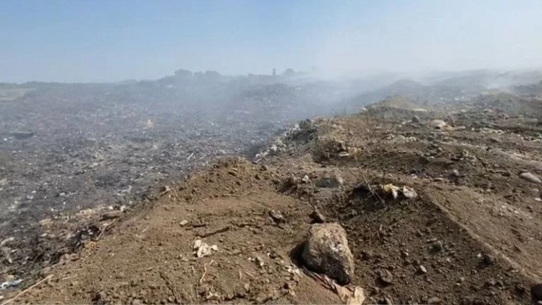 Под Мелитополем рекультивируют старый мусорный полигон