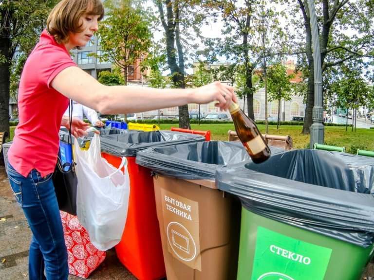 В правительство направлено предложение о поощрении россиян за сортировку мусора