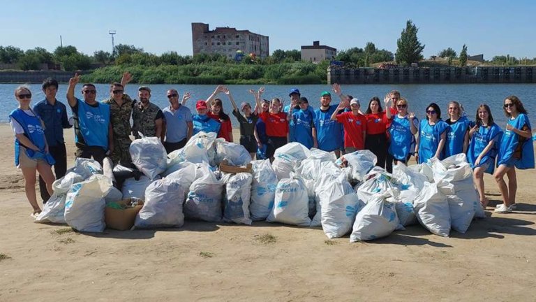 В Астраханской области от мусора расчистили 530 км берегов