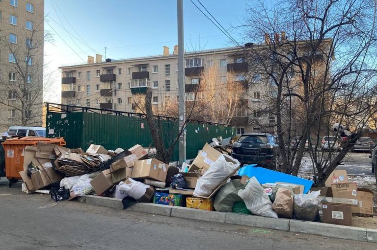В России не хватает трех тысяч мусоровозов и шесть тысяч мусорных площадок