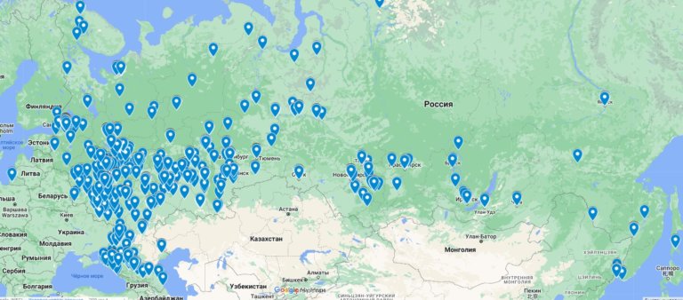 На карте РЭО появилось более тысячи пунктов приема отходов электроники