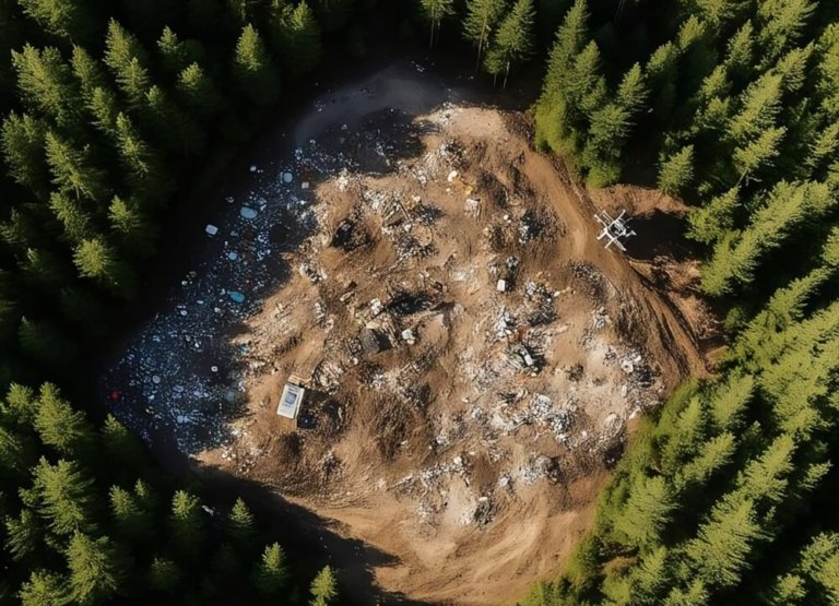 БПЛА обнаружили в Сахалинской области около тысячи несанкционированных свалок