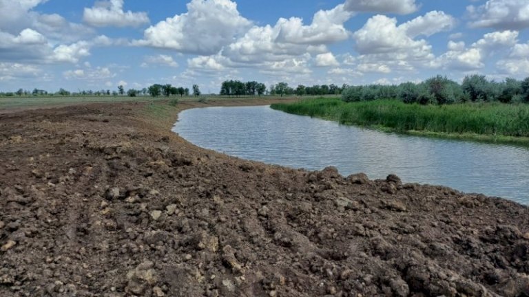 В Саратовской области расчистили реку Жидкая Солянка