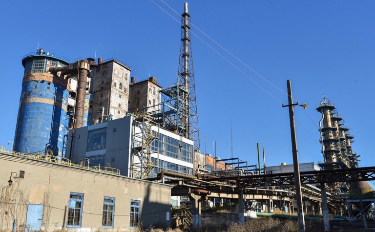 В ДНР ликвидируют отходы Горловского химзавода