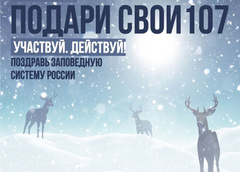 Подари свои 107!