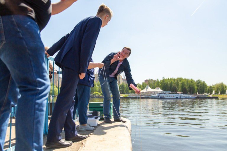 Победитель «Водного конкурса» посетил гидрохимическую лабораторию «Мособлводхоз»
