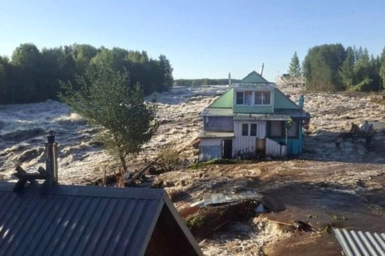 В Карелии размыло дамбу Беломорско-Балтийского канала