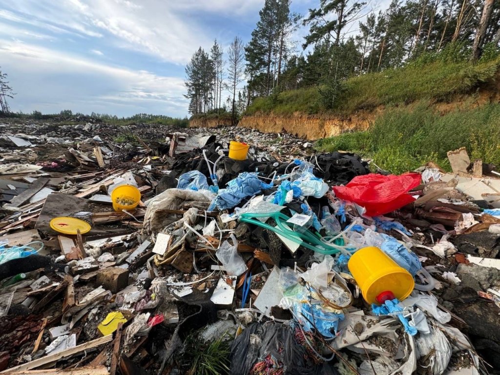 За два года незаконная свалка с медотходами в Екатеринбурге увеличилась в четыре раза