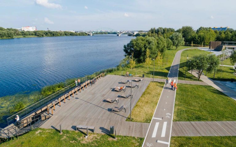 В Москве приведут в порядок 36 набережных и более 130 водоемов