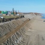 В Якутии укрепили берега реки Вилюй