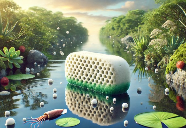 Инновационная губка удаляет до 99,9% микропластика из воды