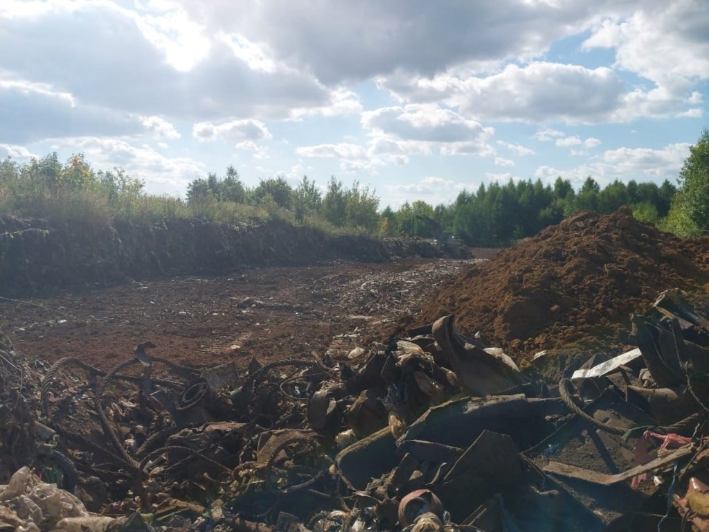 В Козьмодемьянске ликвидировали мусорный полигон