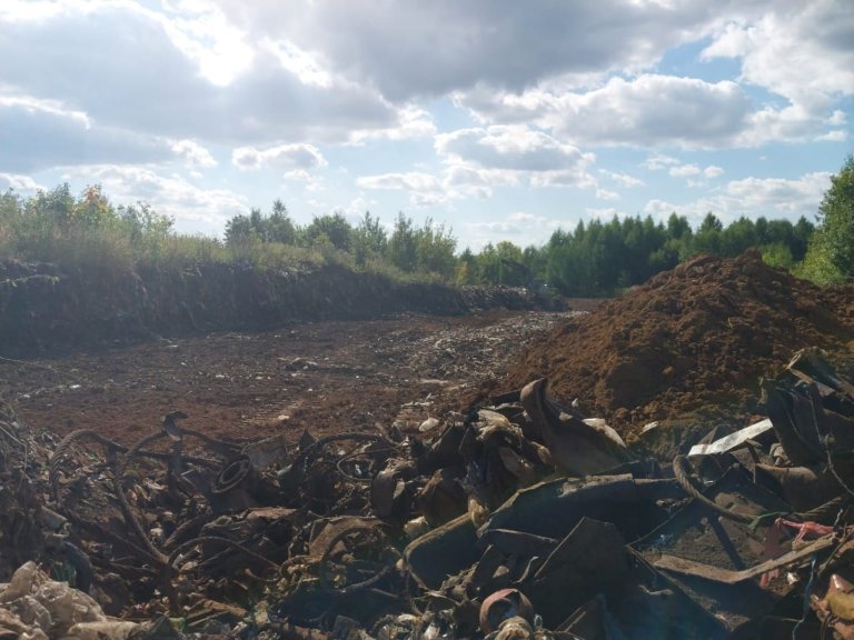 В Козьмодемьянске ликвидировали мусорный полигон