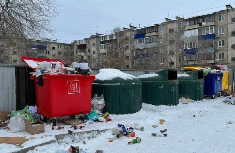 В Оренбурге приведут в порядок контейнерные площадки