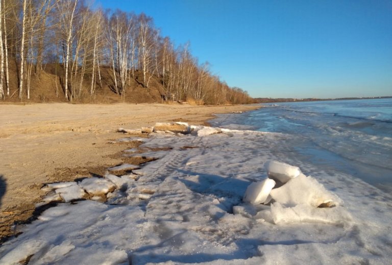 В Нижегородской области отмечается рекордное падение уровня рек