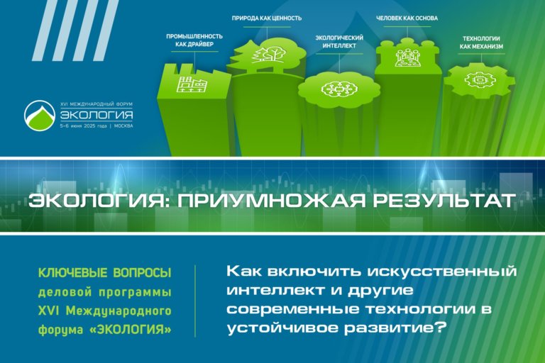 Как технологии меняют экологию: искусственный интеллект и инновации на форуме «Экология»