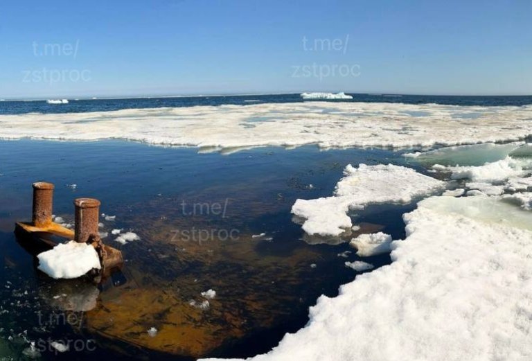Суд обязал собственника ликвидировать затонувшее судно в море Лаптевых